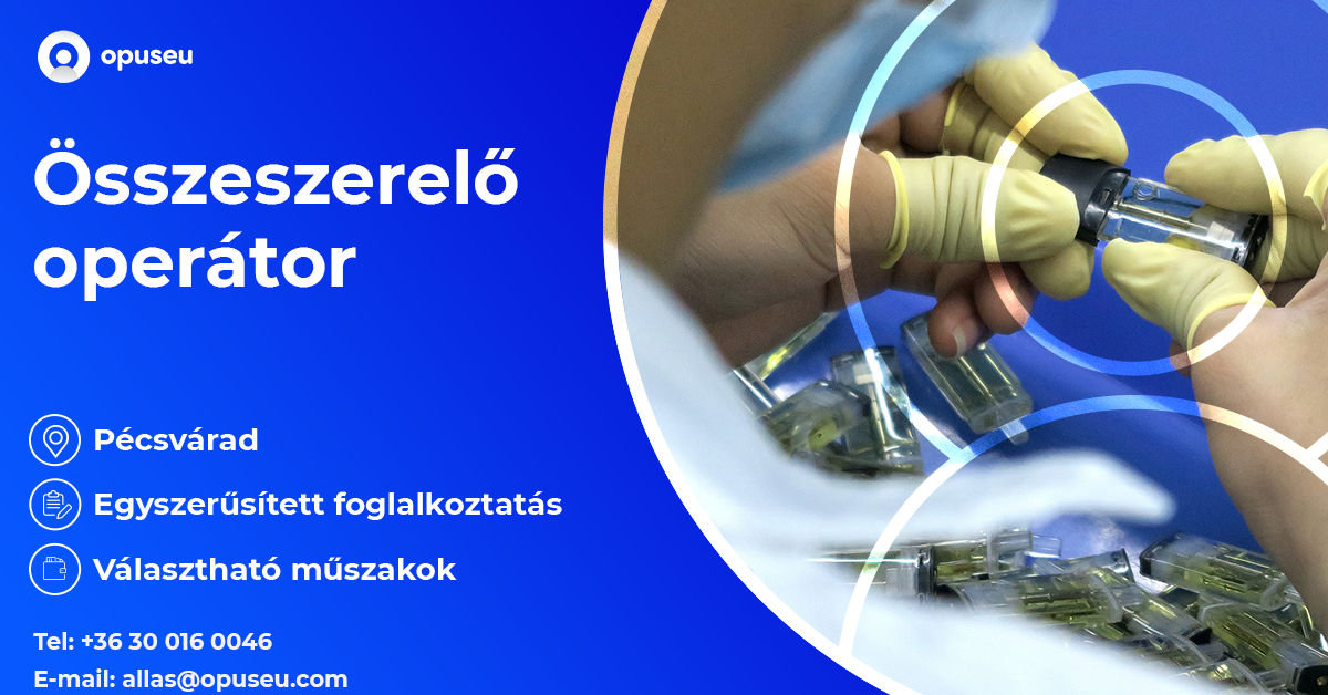 Összeszerelő operátor
