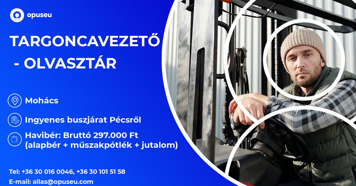 Targoncás - olvasztár