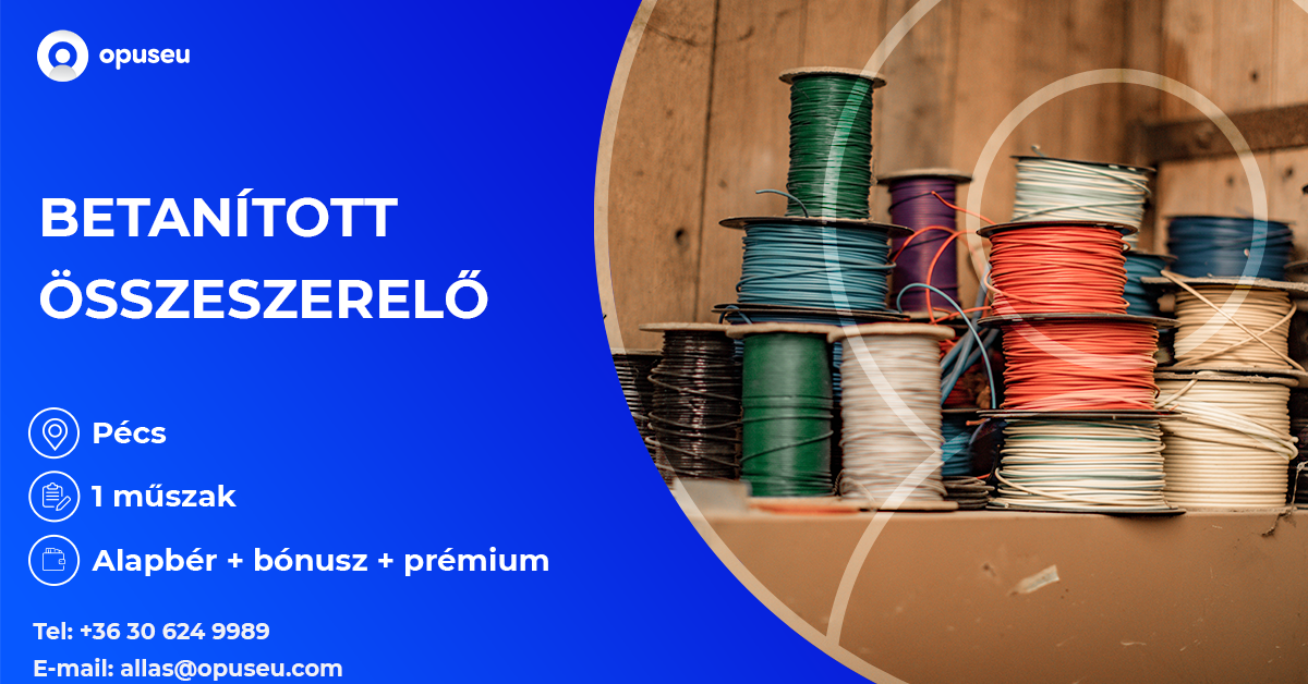 Betanított összeszerelő