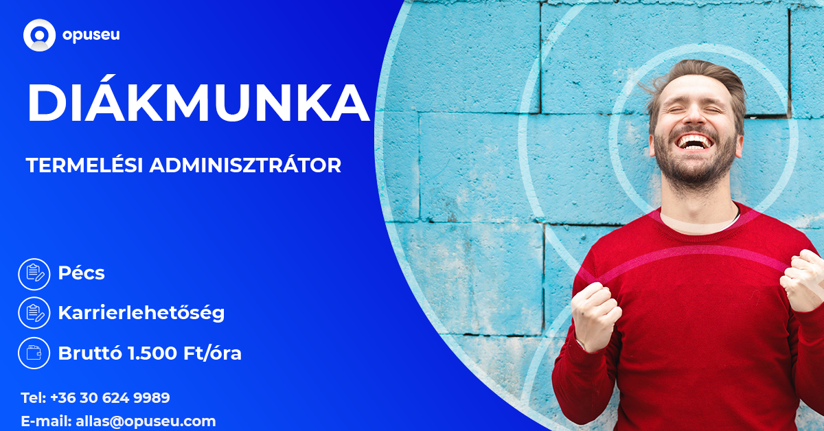 Termelési adminisztrátor