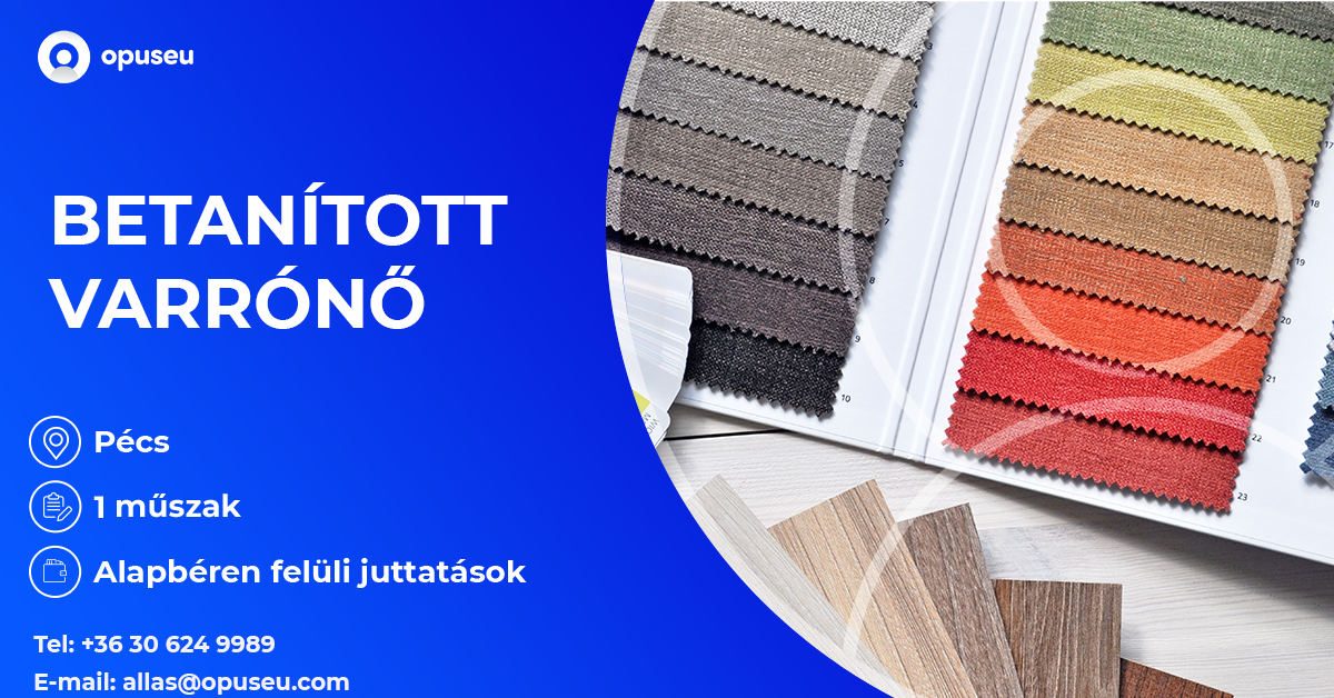 Betanított varrónő