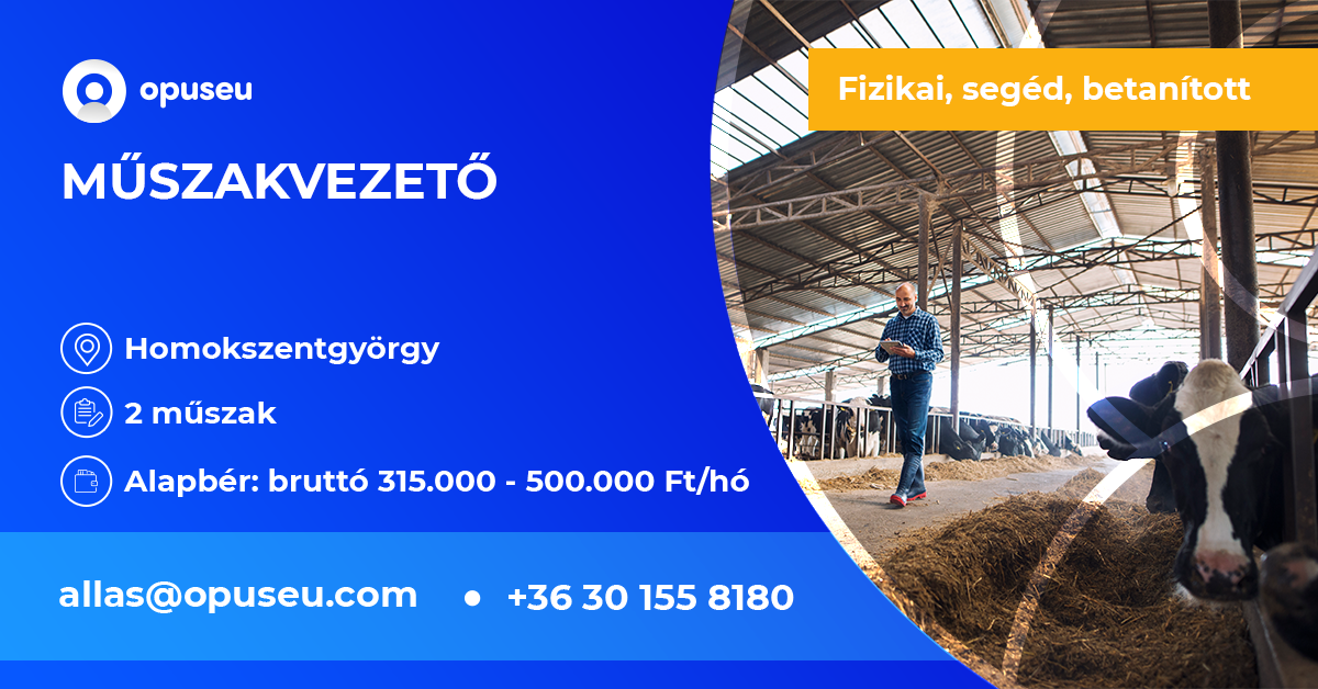 Műszakvezető