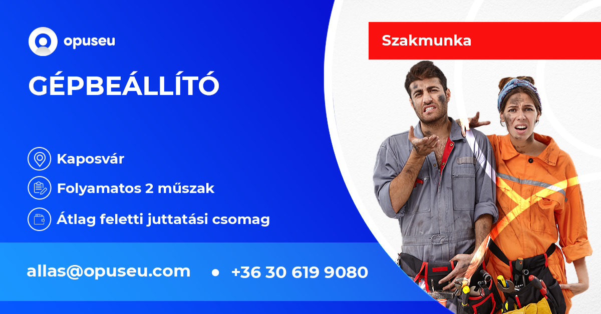 Gépbeállító