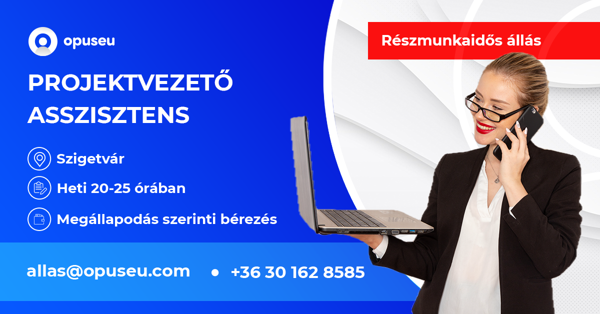 Projektvezető asszisztens_részmunkaidőben