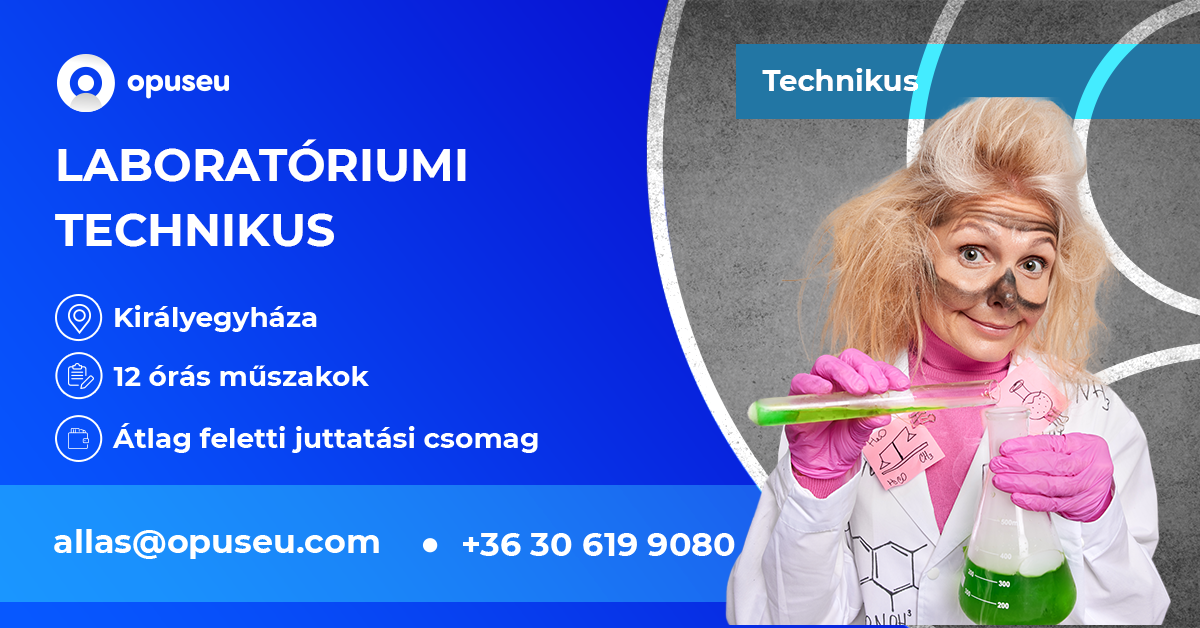 Laboratóriumi technikus