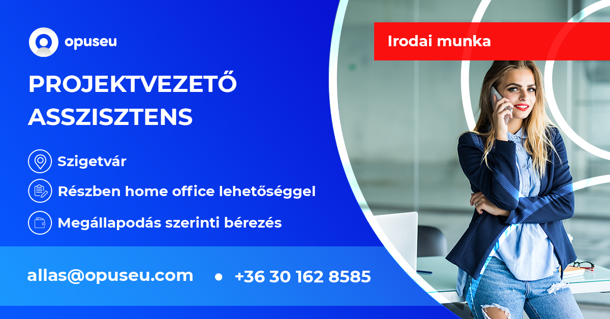 Projektvezető asszisztens