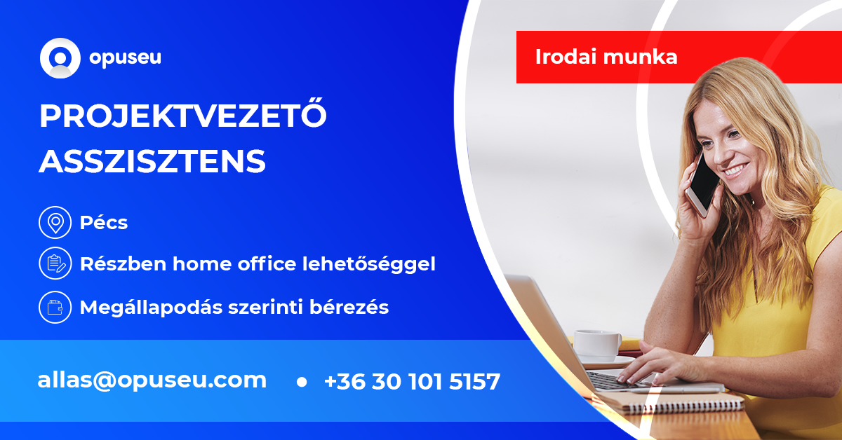 Projektvezető asszisztens