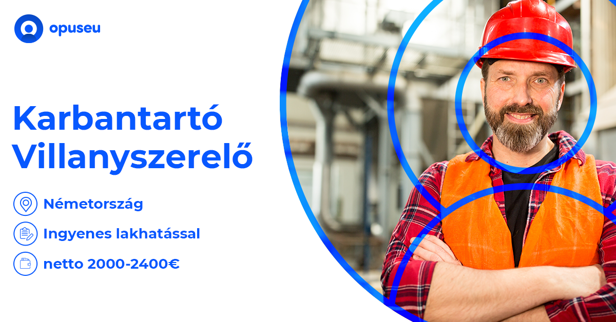 Karbantartó Villanyszerelő
