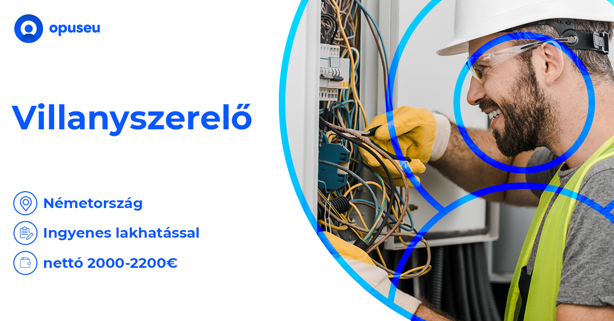 Villanyszerelő - Épületvillamossági területen